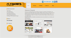 Desktop Screenshot of flying-web.net